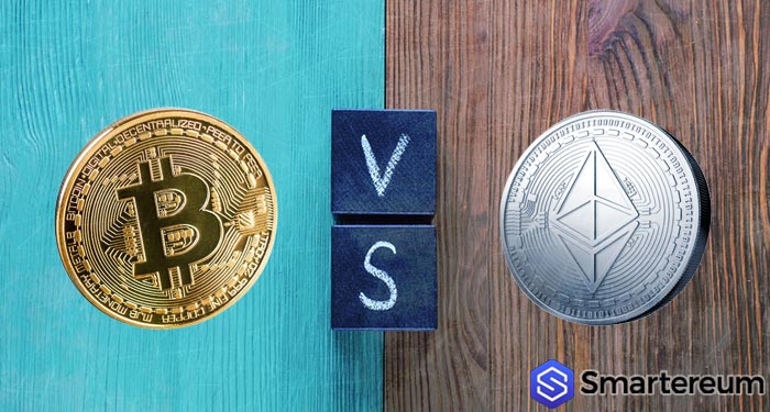bitcoin versus ethereum
