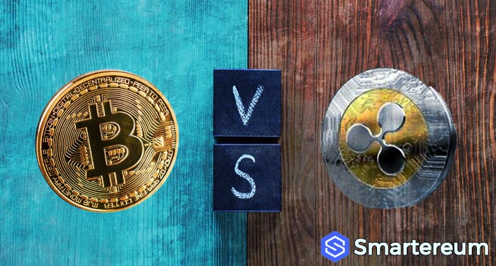 bitcoin vs ripple